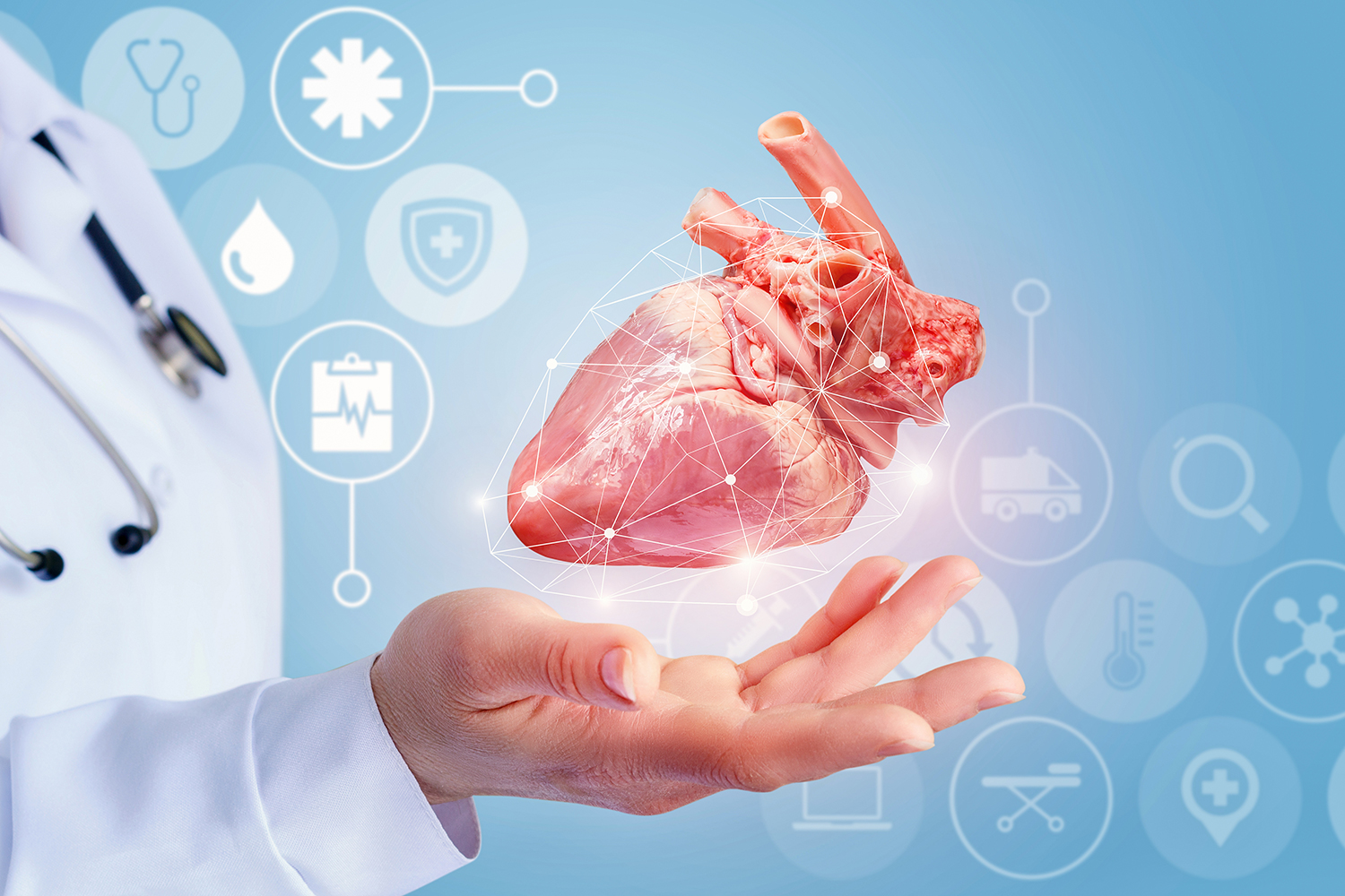 Cardiology consultation at Dr. C.P. Bajpai's clinic
